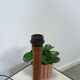 Teak houten lampenvoet vintage