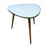 Free-form vintage tripod coffee table