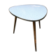 Table basse tripode vintage forme libre