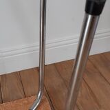 White marbled formica stool 70s