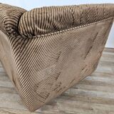 Five-seater corner modular sofa from 70s