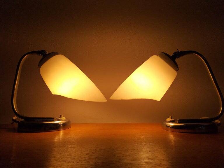 Pair of Art Deco Table Lamps, 1930s