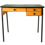 Vintage desk 60' wood and metal FORBO