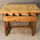 Louis XIII Writing Table with Rosary Feet