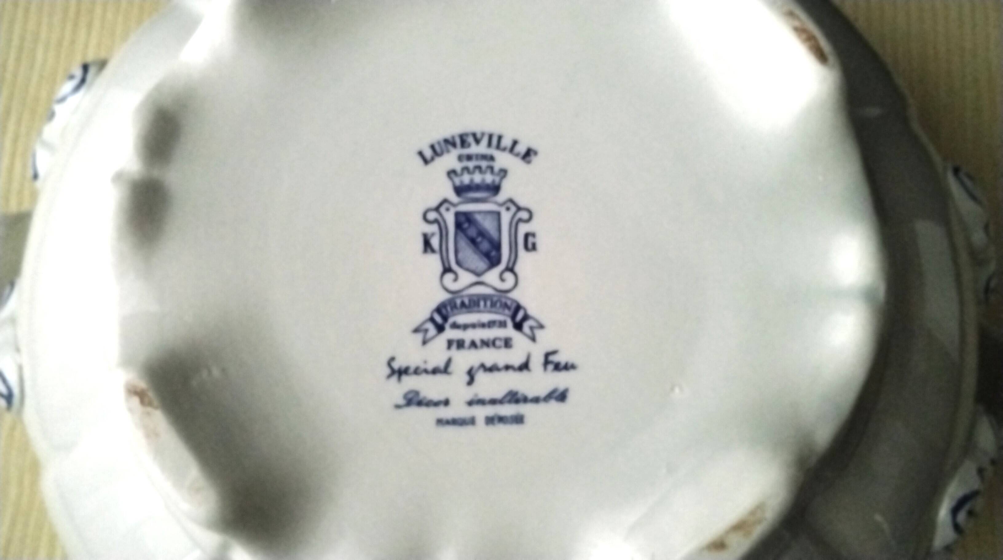 Lunéville Tradition Special Grand Feu earthenware soup tureen