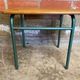 Bureau Ecolier MULLCA MCA 321 de Jacques Hitier Pieds Tube Métal & Bois
