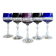 Collection of 5 lead crystal glasses "Austen Bodenmais", coloured glass