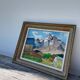 Tableau paysage montagne