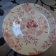 Raviers et assiette England Ironstone Made in England