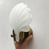 Shell wall lamp 70s Deknudt