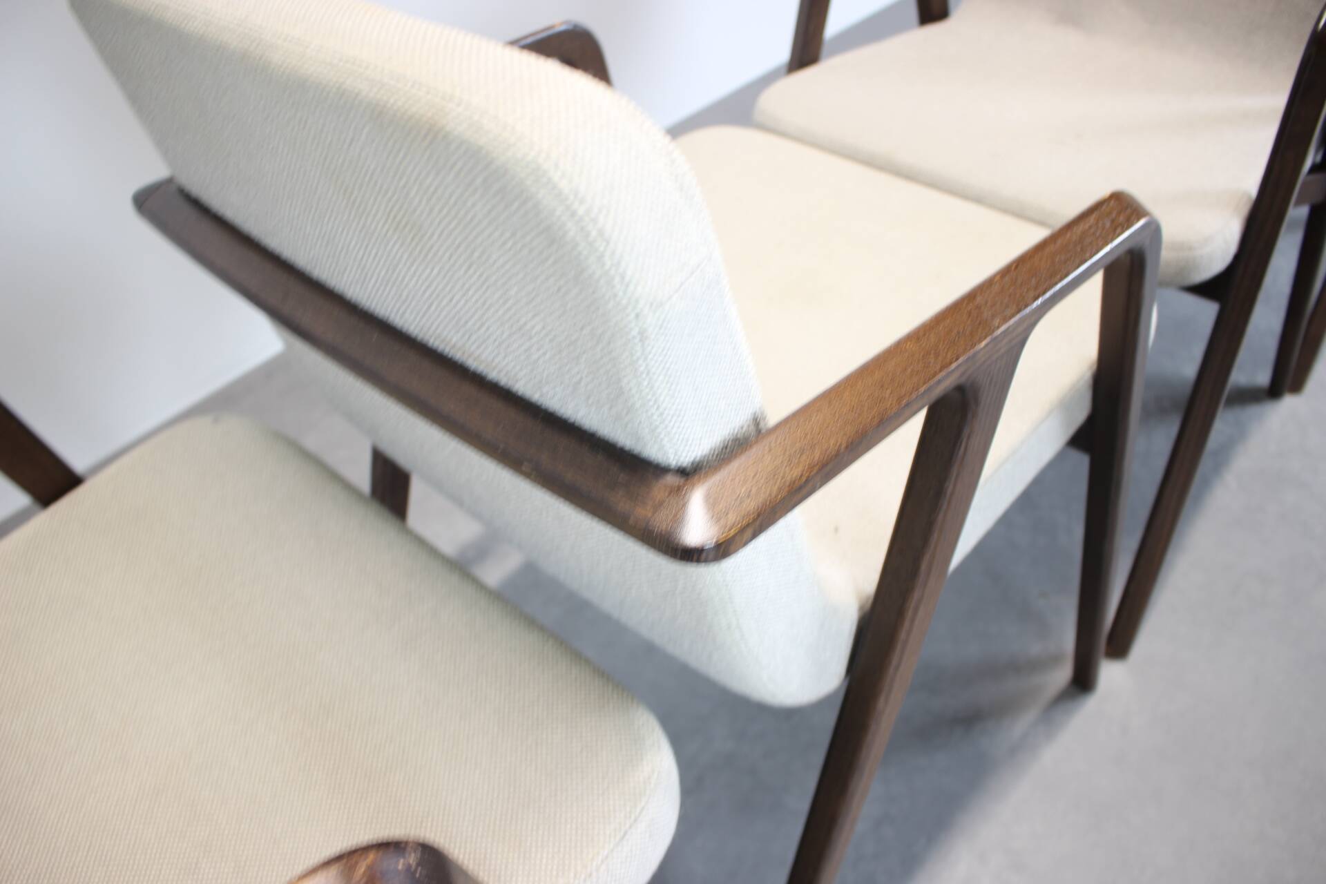 Set of 4 Lolita Dining Chair with Arms by Porada, 21st Century