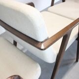 Set of 4 Lolita Dining Chair with Arms by Porada, 21st Century