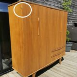Vintage Scandinavian style wardrobe