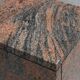 Rectangular red granite pedestal, Belgium, 20th century