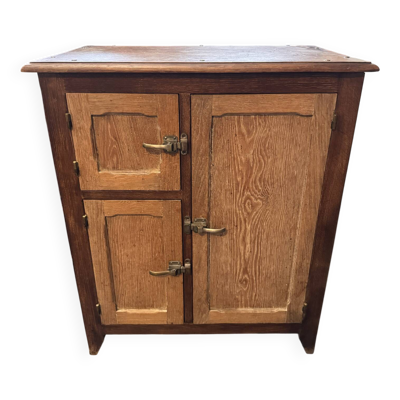 Vieux meuble frigo / glacière