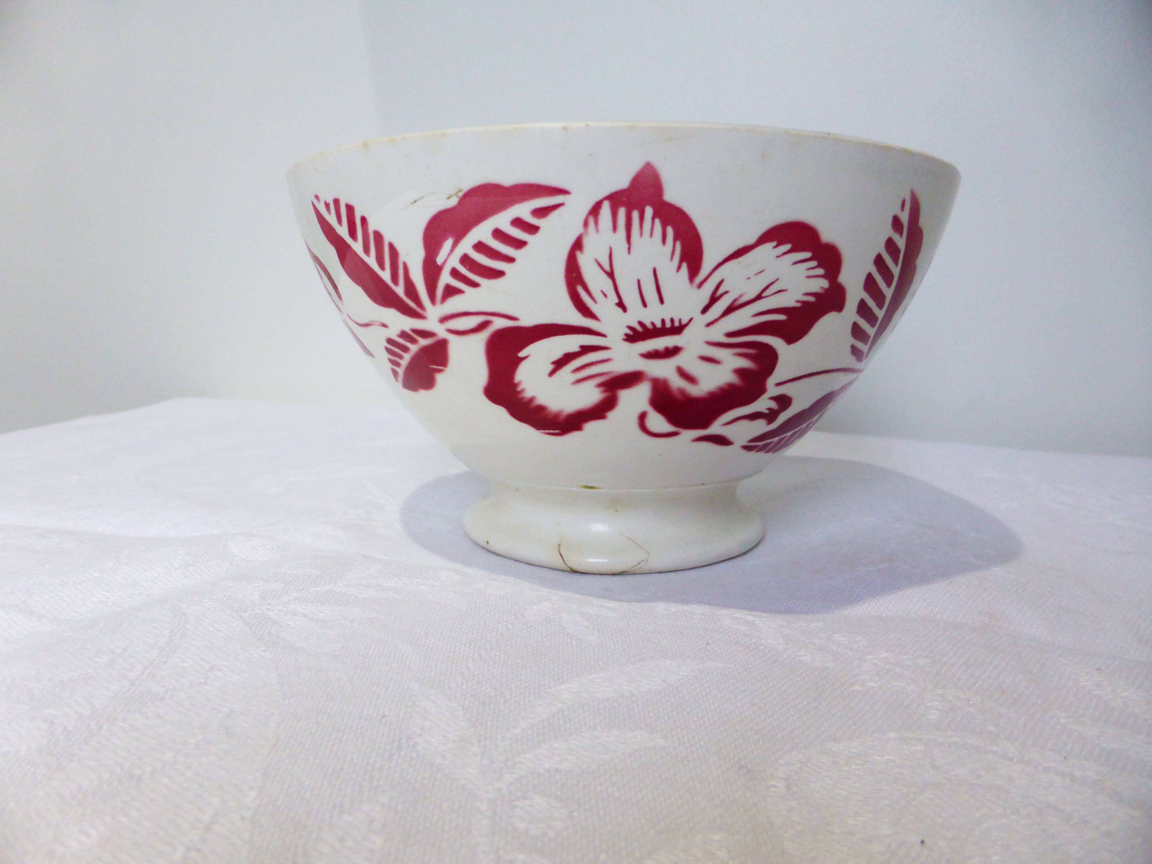 Bowl of Digoin Sarreguemines on piedouche 2112773