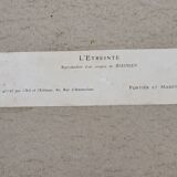 Print "The Kiss" by Steinlen (1859 - 1923)