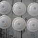 6 coupelles ridgway staffordshire windsor fleurs bleu