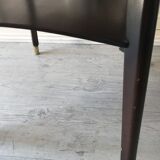 Vintage two-plated round coffee table