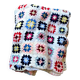 Plaid crochet vintage années 70