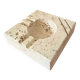 Vintage travertine ashtray by Cerri Nestor 70s