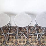 Set of 4 vintage habitat stools