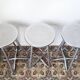 Set of 4 vintage habitat stools