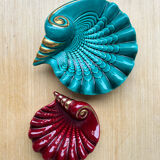 Empty pockets of vallauris shells