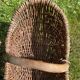 Basket with wicker handle picking vegetable garden mushrooms