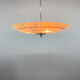 Mid-century glass chandelier by Napako Czechoslovakia 1960s