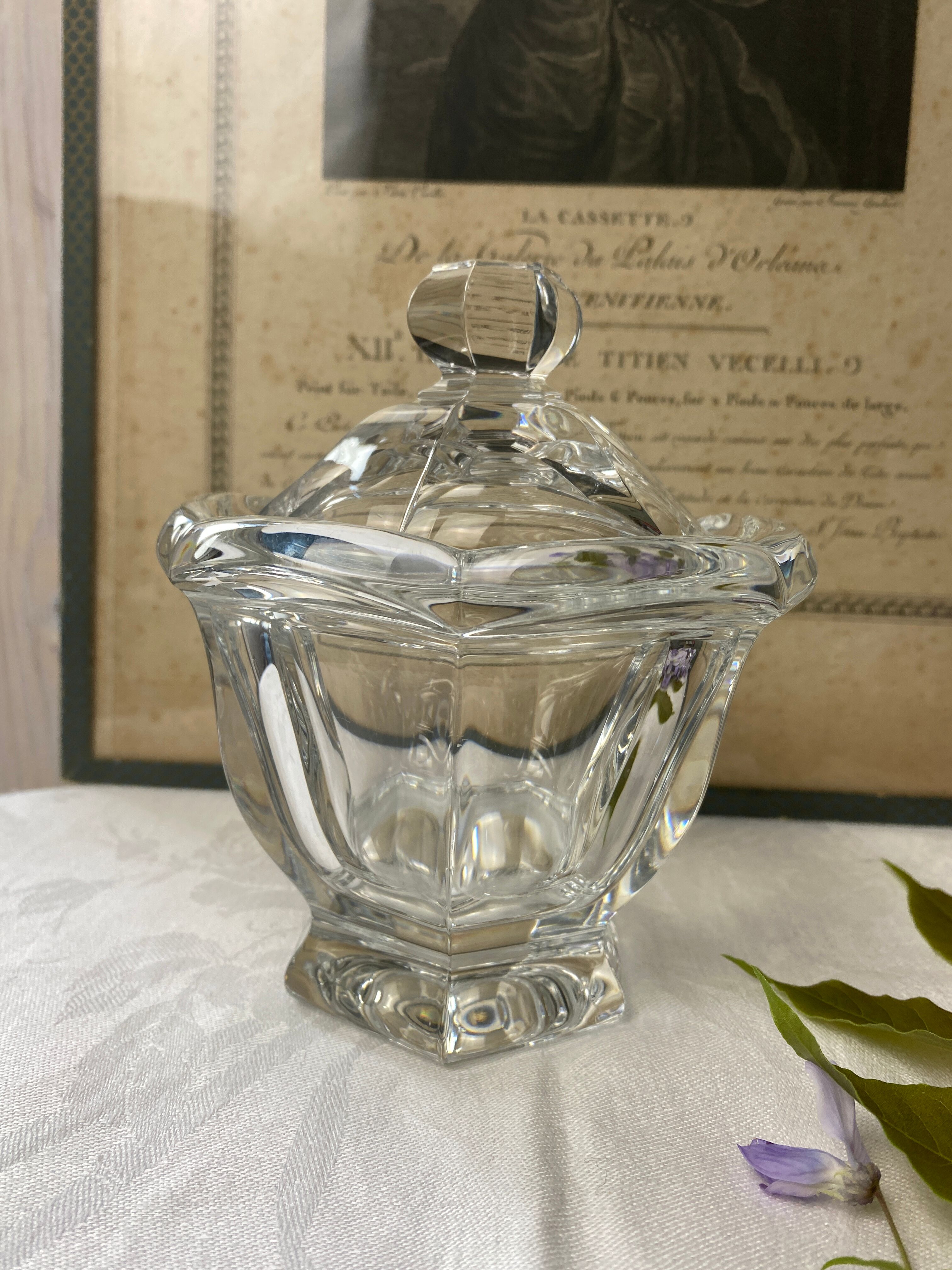 Sugar confectioner "Baccarat" in crystal
