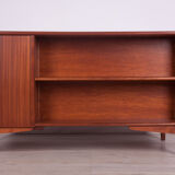 Art Deco Freestanding Teak Desk, 1960s