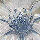 Art Deco blue glass vase