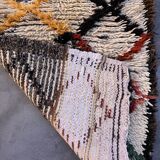 Moroccan carpet azilal colorful - 56 x 120 cm