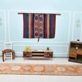 Turkish vintage Herki rug 2'10" x 12'10"