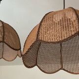 Pair of 1970s rope suspensions