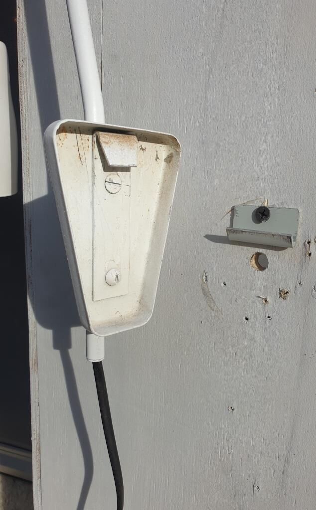 Fixed wall lamp offset 1950 white Ki-e-klair