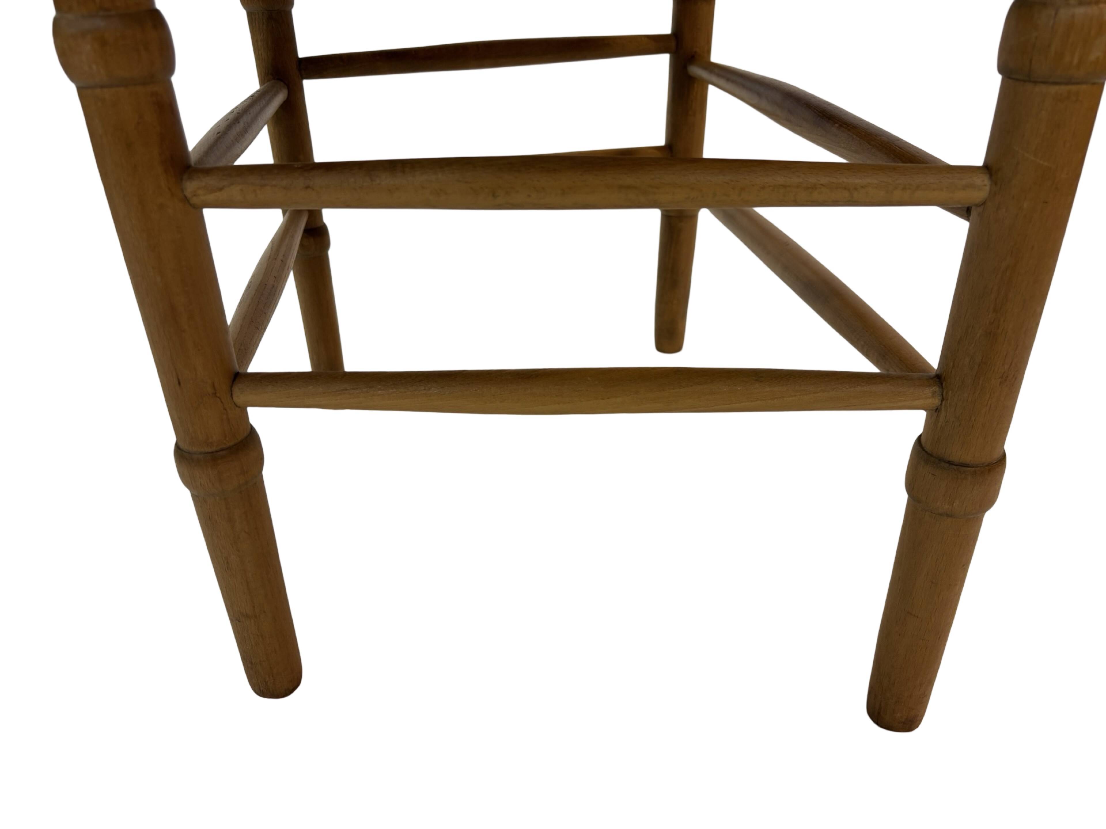 Art Deco chair minimalist oak wicker minimalist design