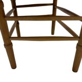 Art Deco chair minimalist oak wicker minimalist design