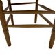 Art Deco chair minimalist oak wicker minimalist design