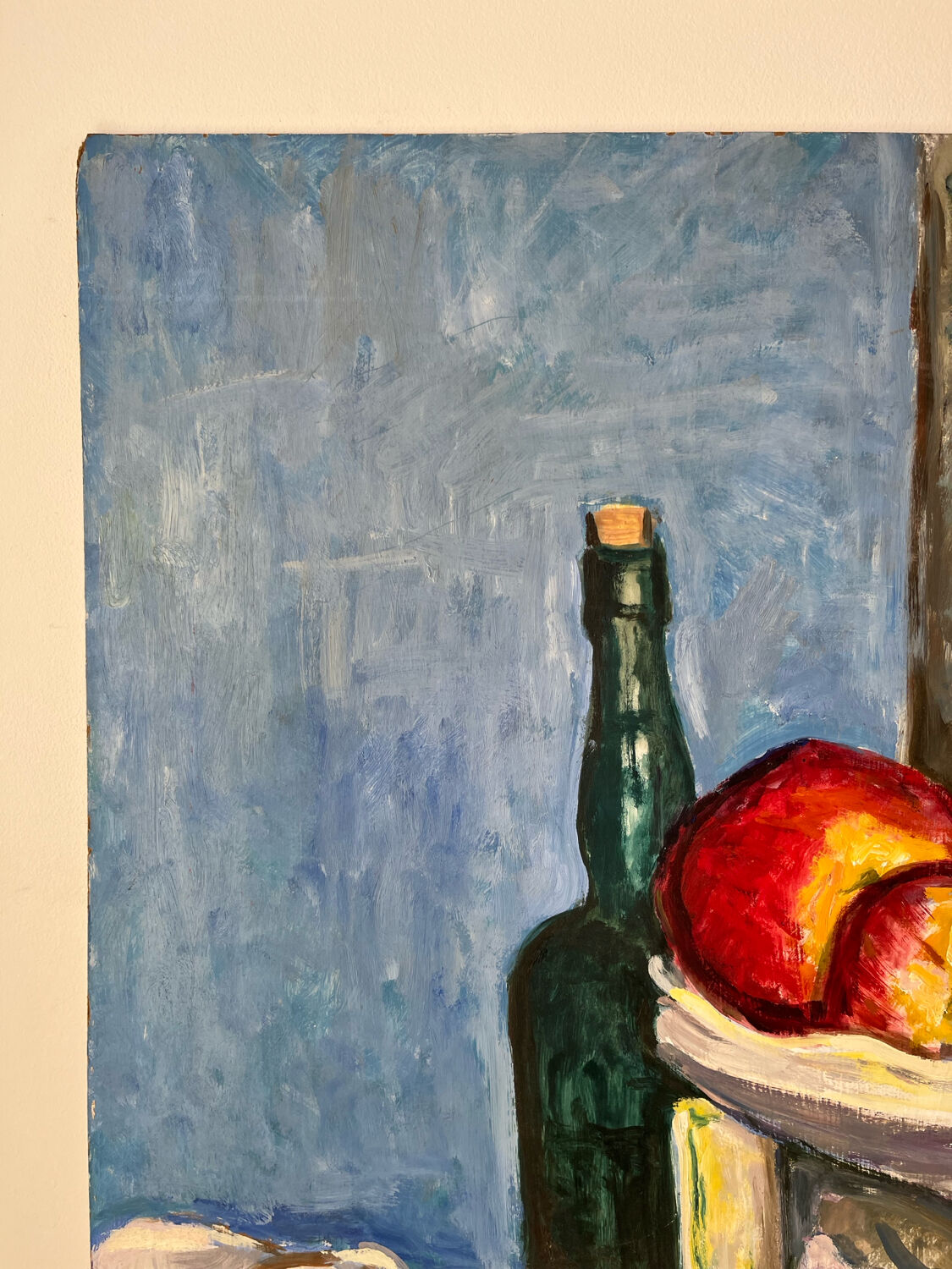 Still life, oil on panel signed B Bucket 88