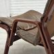 1970s, Norwegian lounge chair, brown furniture leather.