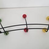 Vintage wall coat rack