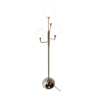 Lampadaire vintage chrome Sciolari, années 1970, Italie