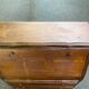 Louis XV style solid wood secretary