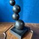 Sculpture décorative design scandinave , vers 1970