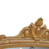 Fine victorian overmantel mirror