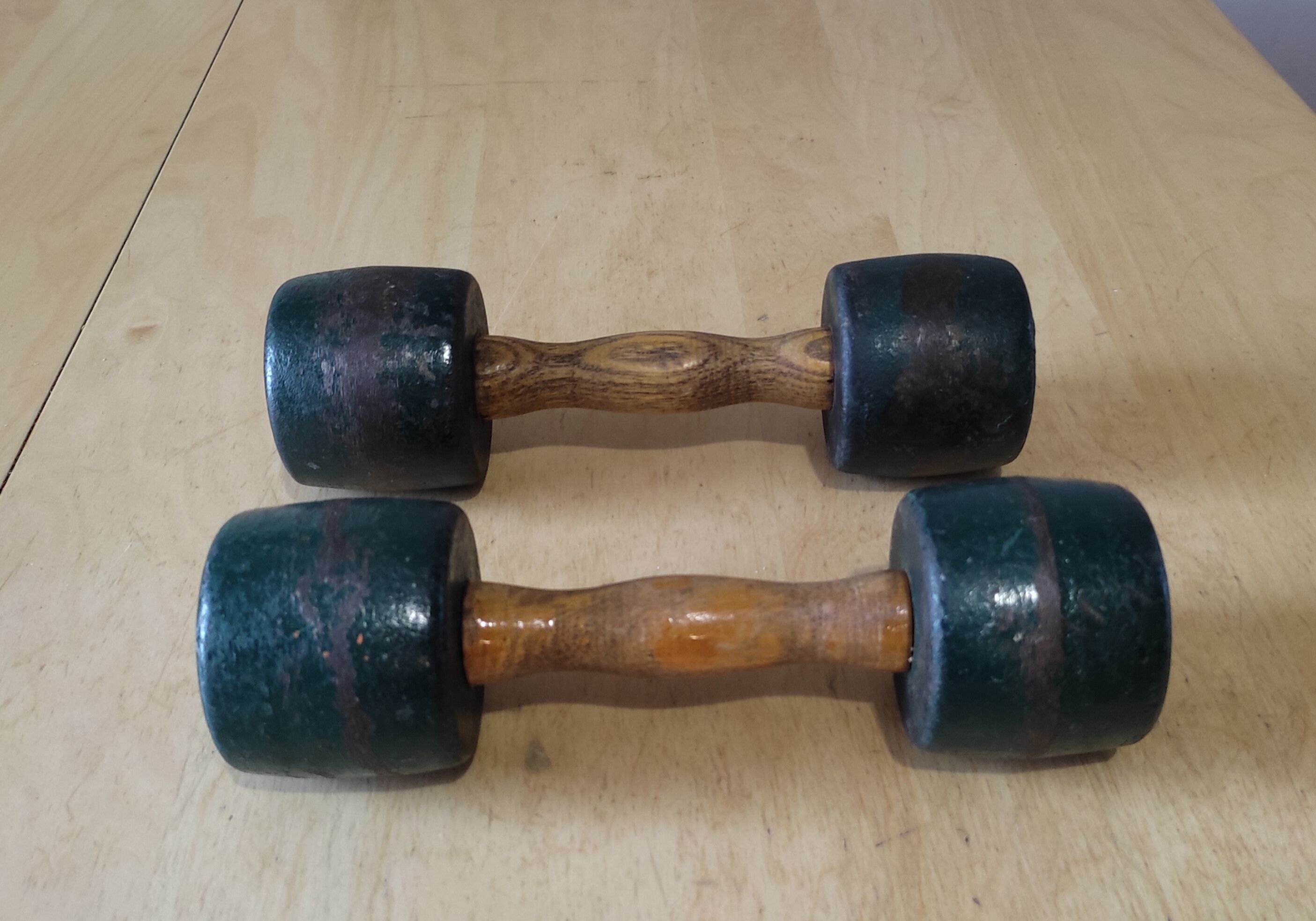 Haltères vintages 2,5 kg