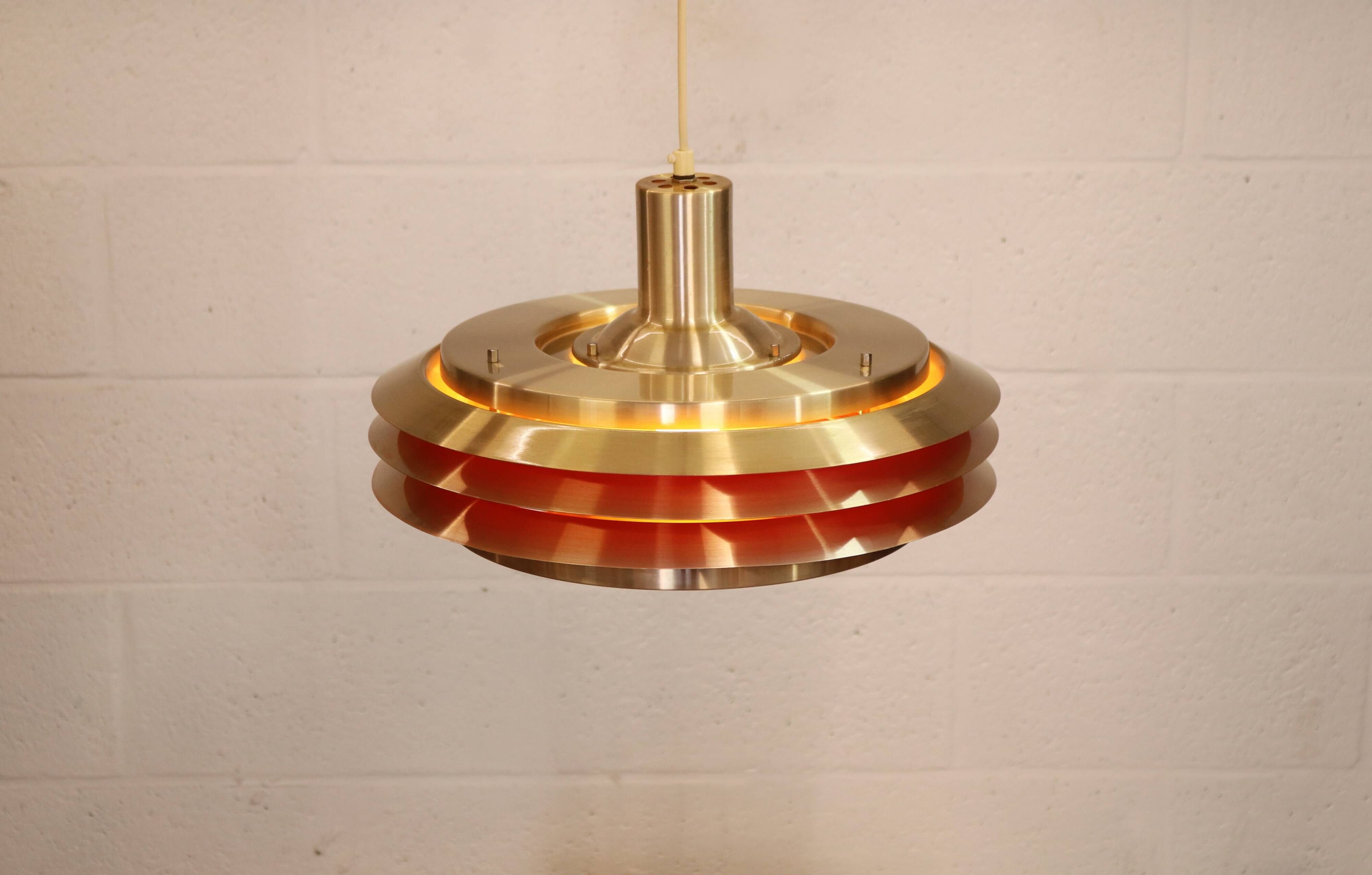 Very rare old Danish design lamp by Teknika model 400  - 60's