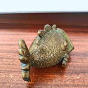 Bronze Fish Ashtray Attributed to Walter Bosse